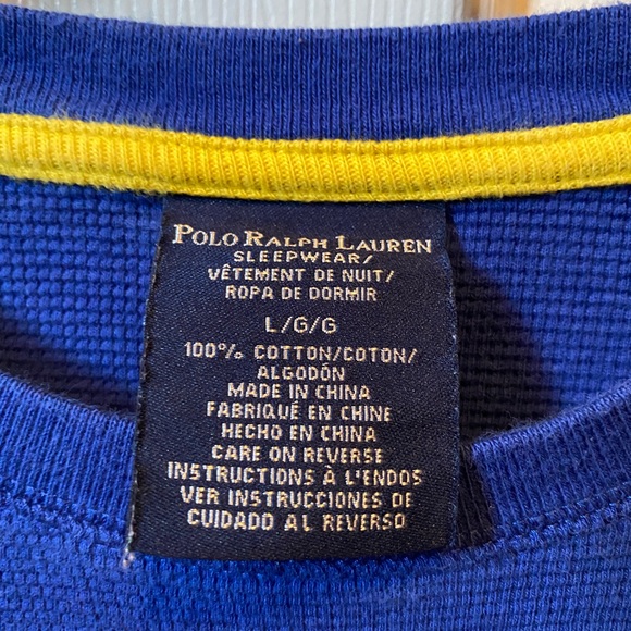 Polo Ralph Lauren Sweater - Blue/Yellow - Picture 3 of 4